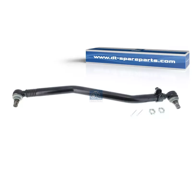 Barre de direction, D: 52 mm, C: 30 mm, M24 x 1,5, L: 953 mm Pour Iveco EuroStar, EuroTech, Stralis, S-Way, Trakker, T-Way