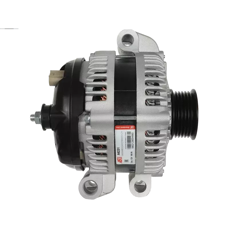 Alternateur 12V 140Amp AS-PL A6231, UD11369A, CHRYSLER 04896803AA, 4896803AA, DENSO 421000-0251, 421000-0252, 421000-0332 Alternateur 12V 140Amp AS-PL A6231, UD11369A, CHRYSLER 04896803AA, 4896803AA, DENSO 421000-0251, 421000-0252, 421000-0332