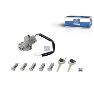 Serrure de contact d'allumage, avec transpondeur Pour Iveco Eurocargo, Stralis, Trakker - 02996313 - 02996565 - 2996313