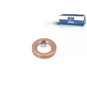 Bague d'étanchéité, gicleur d'injection, d: 7.7 mm, D: 13 mm, H: 2.5 mm Pour VW LT - 1003094 - 046130219 - 046130219A