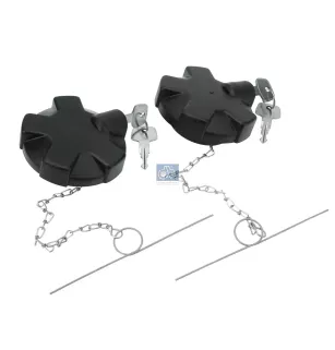 Kit de bouchons de réservoir, D: 60 mm Pour Volvo FL - 1079941 - 308069