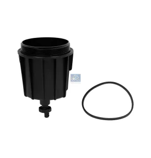 Bac collecteur, filtre à carburant, Sensor: 1,0 MOhm Pour Renault Midlum, Premium - Volvo B6, B7, FE, FL, D 7-engines