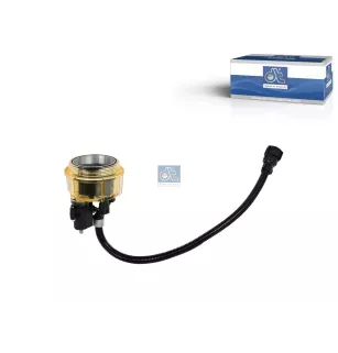 Bac collecteur, filtre à carburant, chauffant pour Renault C, D, T-Serie, Magnum