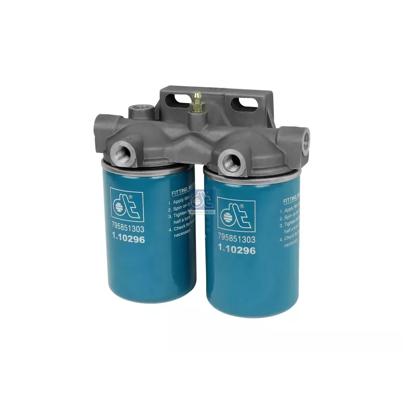 Filtre à carburant, complet, d: 62 mm, D: 76 mm, M16 x 1,5, H: 120 mm Pour Volvo TD 70-engines - 466987S - 8194541S