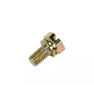 Vis de purge d'air, filtre à carburant, M6, Lu: 10 mm, SW: 10, L: 15.5 mm, 8.8 Pour DAF F/N 500-3600 - MAN Chassis, D-engines