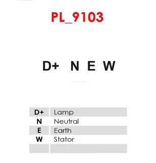 Alternateur 24V 110Amp AS-PL UD12260A, PRESTOLITE 8LHA3013UC