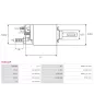 Solénoïdes de démarreur pour BOSCH F000CD0002