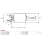 Solénoïdes de démarreur pour BOSCH 0001417023, 0001417037, 0001417047, 0001417065