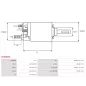 Solénoïdes de démarreur pour BOSCH S0028