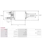Solénoïdes de démarreur pour DELCO 10478998, 10479012, 10479022, 10479067