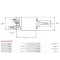 Solénoïdes de démarreur pour DELCO 9000834, 9000835, 9000836, 9000860