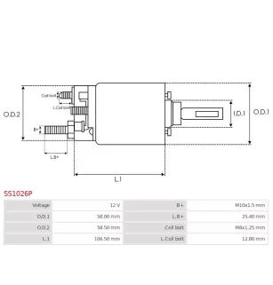 Solénoïdes de démarreur pour DELCO 8200478, 8200495, 8200511, 8200564,