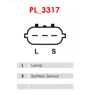 Alternateur 12V 100Amp AS-PL UD19366A, FORD XS61-10300-BG