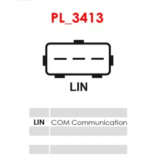 Alternateur 12V 150Amp AS-PL UD30006A, FORD 1741221, CJ5T-10300-CA, CJ5T-10300-CB, CJ5Z-10346-C, MITSUBISHI A002TX2581