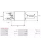 Solénoïdes de démarreur pour DELCO 8000032