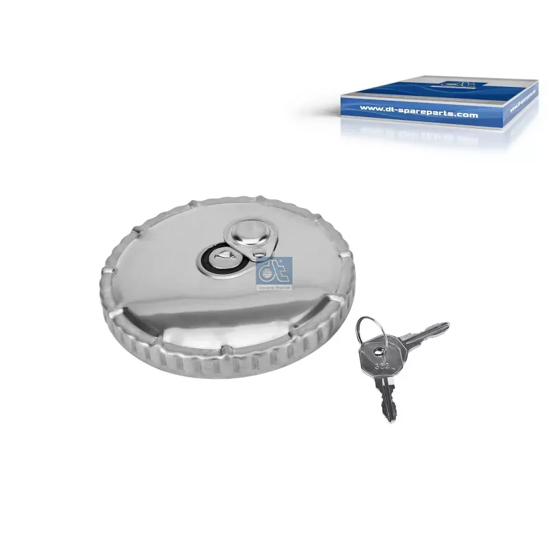 Bouchon de réservoir, ventilé, verrouillable, D: 80 mm pour MAN Chassis, D-engines, F 7/8/9 - 000 471 1230