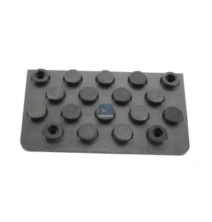 Panneau de marche-pied, inférieur pour Mercedes-Benz Actros 1,2,3 - 649 666 0228