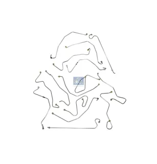 Kit de conduites d'injection Pour Mercedes-Benz OM 300 - (L-Serie), MK-Series (OM 400), NG-Series (OM 400), SK-Series (OM 400)