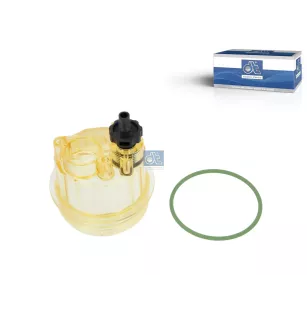 Bac collecteur, Filtre à carburant Pour Mercedes-Benz Arocs, Actros 4, Antos, Atego 3, Econic 2 - 9604770016 - A9604770016