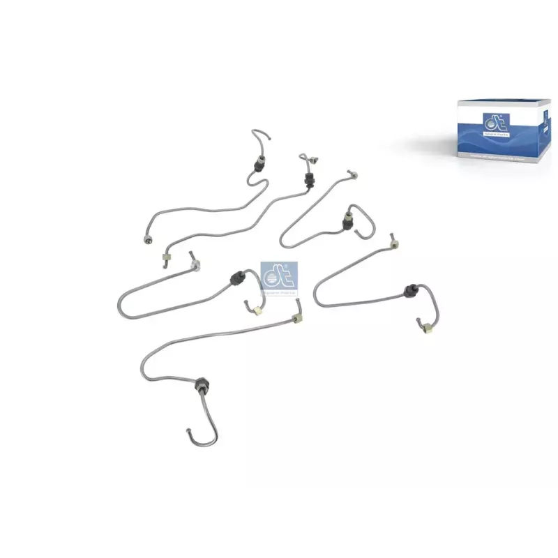 Kit de conduites d'injection Pour Mercedes-Benz OM 300 - (L-Serie), MK-Series (OM 400), Bus O 300 - 3660700733S - 3660700833S