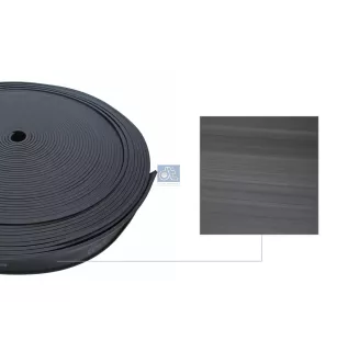 Sangle caoutchouc de réservoir, L: 50 m, W: 62 mm