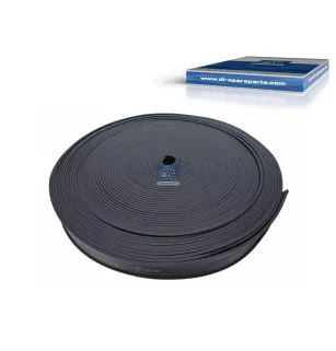 Sangle caoutchouc de réservoir, L: 50 m, W: 62 mm Pour Mercedes-Benz OM 300 - (L-Serie) - Volvo B5, B6, B7 - Scania 4-Serie Bus