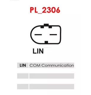 Régulateur d’alternateur AS-PL UD13415ARE pour UD805214(BOSCH)ARE, BOSCH 1986AE0056, F00M346044, F00M346092, F00M346139