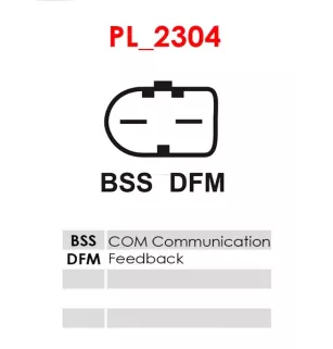 Régulateur alternateur 12V Bosch UD10413ARE 1986AE0131
