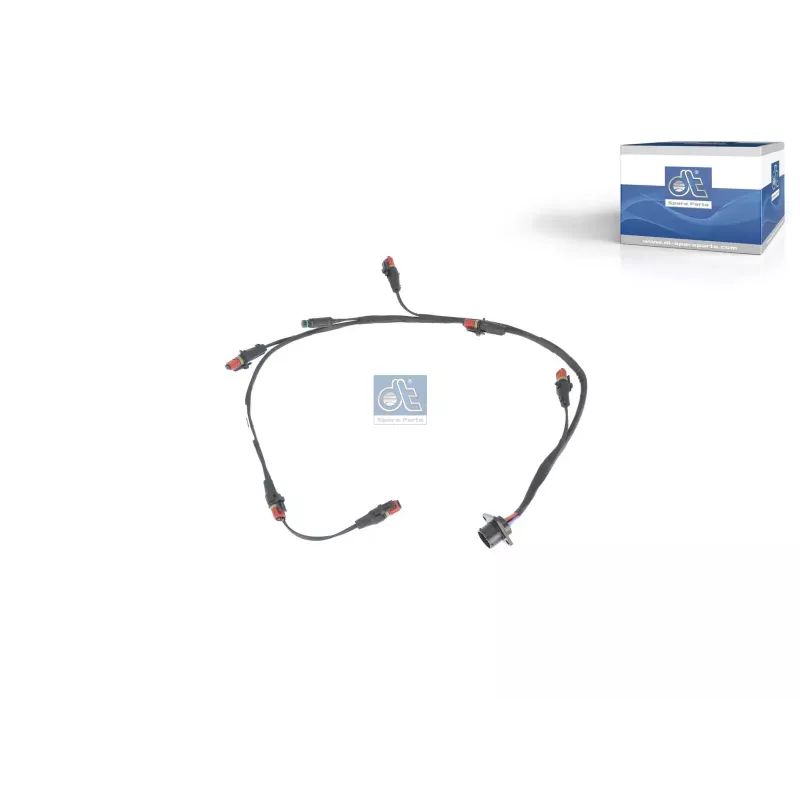 Faisceau de câbles, gicleur d'injection, 10 poles pour Astra HD9 - Iveco Stralis, Trakker - 504149935