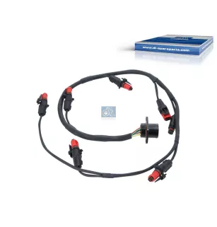 Faisceau de câbles, gicleur d'injection, 10 poles pour Iveco Domino, Arway, EuroRider, Evadys, Magelys, Stralis - 504149934