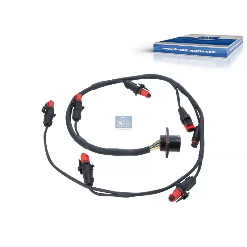 Faisceau de câbles, gicleur d'injection, 10 poles pour Iveco Domino, Arway, EuroRider, Evadys, Magelys, Stralis - 504149934