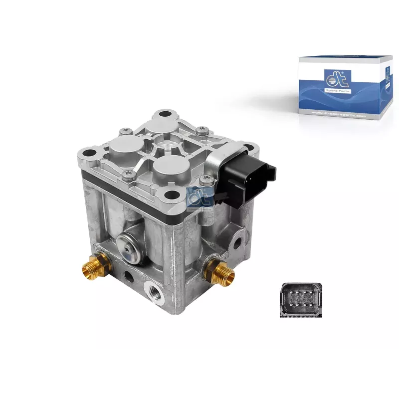 Bloc de soupapes, 2+0 Pour Scania F, K, N-Serie, L, P, G, R, S-Serie.