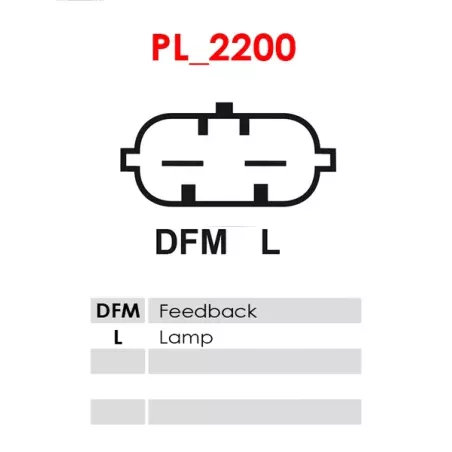 Régulateur d’alternateur BOSCH F00M144110 pour F00M144168, F00M144171, F00M145228, F00M145265, F00M145283, F00M145342