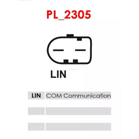 Régulateur d’alternateur AS-PL UD01807ARE pour UD801082(BOSCH)ARE, UD805299(BOSCH)ARE, BOSCH F00M346012, F00M346023, F00M346057