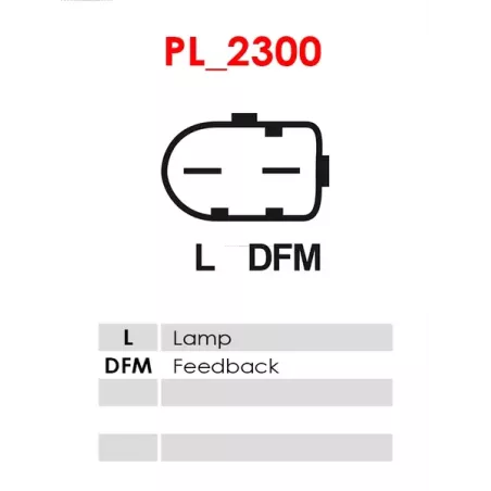 Régulateur d’alternateur AS-PL UD12725ARE, BOSCH F00M346028, F00M346054, F00M346096, F00M346137, CARGO 330805, 335022