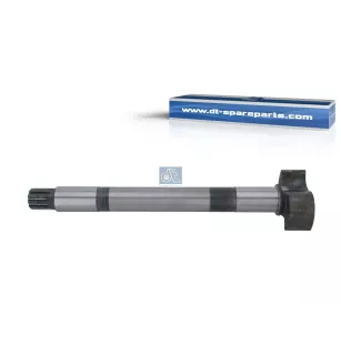Arbre à cames de frein, droite, D: 44 mm, SAE 1 1/2'' 10, L1: 476 mm, L2: 40 mm, L3: 402.5 mm, Z-cam, 10 teeth Pour Scania