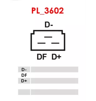 Régulateur d’alternateur ALFA ROMEO 530165, AS-PL UD03170ARE