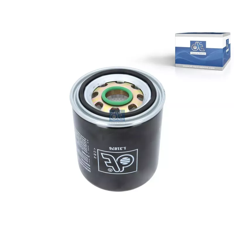 Cartouche de déssiccateur, D: 143 mm, G 1 1/4", SW: 30, H: 179 mm Pour Renault Midlum - Scania 4-Serie Bus, 4-Serie