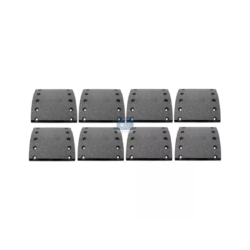 Kit de garnitures de frein à tambour, kit essieu, W: 200 mm, S: 18 mm Pour BPW tbd - 03.092.19.08.0 - 03.092.19.09.0