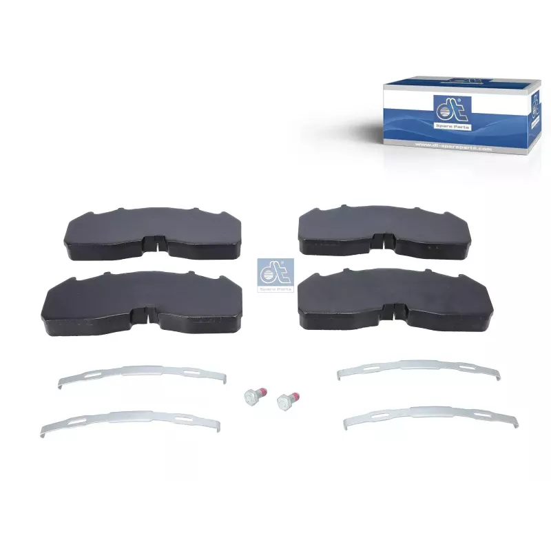 Kit de garnitures de disque de frein, W: 249.5 mm, S: 29.3 mm, H: 106.8 mm Pour Scania L, P, G, R, S-Serie, P, G, R, T-Serie Kit de garnitures de disque de frein, W: 249.5 mm, S: 29.3 mm, H: 106.8 mm Pour Scania L, P, G, R, S-Serie, P, G, R, T-Serie