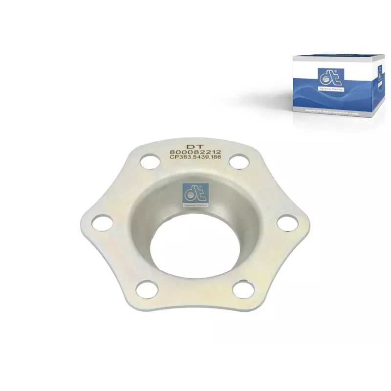 Tôle de retenue, palier d'arbre de frein, d: 45 mm, D: 112 mm, H: 21.5 mm Pour BPW tbd - 03.229.02.09.0 - 8.241.999.301