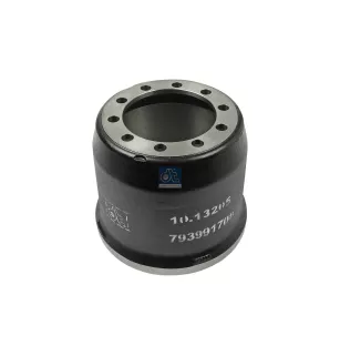 Tambour de frein, D: 300 mm, 10 bores, b: 23 mm, P: 225 mm, d: 190 mm, H: 295 mm, B: 214 mm Pour BPW tbd - 03.105.46.20.0