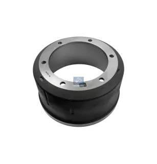 Tambour de frein, D: 420 mm, 6 bores, b: 21 mm, P: 335 mm, d: 290 mm, H: 248 mm, B: 210 mm Pour BPW tbd - 03.106.77.56.0
