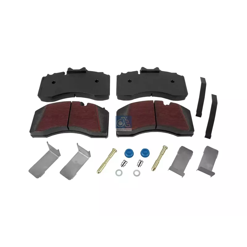 Kit de garnitures de disque de frein, W: 211 mm, S: 30 mm, H: 115 mm Pour Krone tbd, BPW tbd, - 05.092.90.13.0