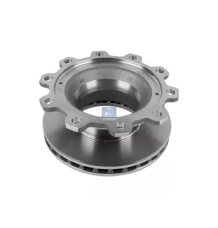 Disque de frein, D: 377 mm, 10 bores, b: 23 mm, P: 335 mm, d: 290 mm, H: 159.5 mm, S: 45 mm, s: 37 mm Pour BPW tbd