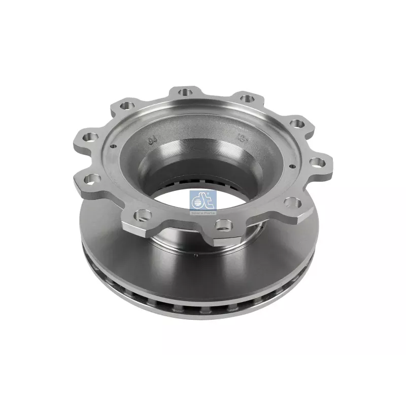 Disque de frein, D: 377 mm, 10 bores, b: 23 mm, P: 335 mm, d: 290 mm, H: 159.5 mm, S: 45 mm, s: 37 mm Pour BPW tbd