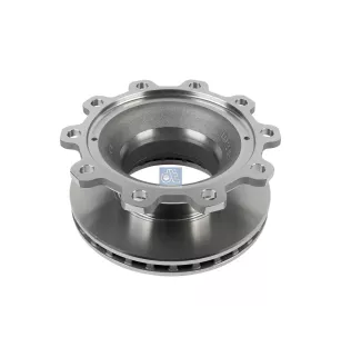 Disque de frein, D: 377 mm, 10 bores, b: 23 mm, P: 335 mm, d: 290 mm, H: 159.5 mm, S: 45 mm, s: 37 mm Pour Schmitz Cargobull tbd