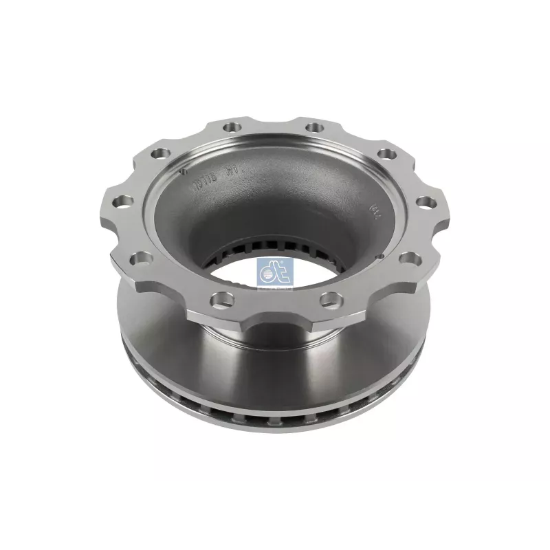 Disque de frein, D: 377 mm, 10 bores, b: 23 mm, P: 335 mm, d: 290 mm, H: 169.5 mm, S: 45 mm, s: 37 mm Pour Kögel tbd, BPW tbd