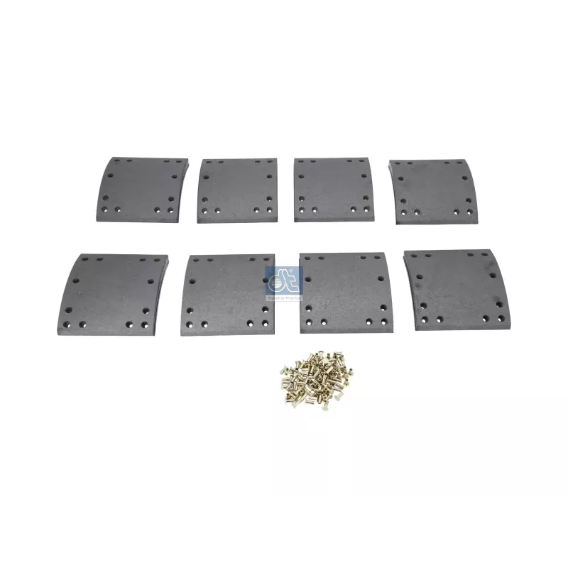Kit de garnitures de frein à tambour, kit essieu W: 177.3 mm, S: 22.6 mm Pour Meritor Essieux - 21224717R - 21224717R/21224718R Kit de garnitures de frein à tambour, kit essieu W: 177.3 mm, S: 22.6 mm Pour Meritor Essieux - 21224717R - 21224717R/21224718R