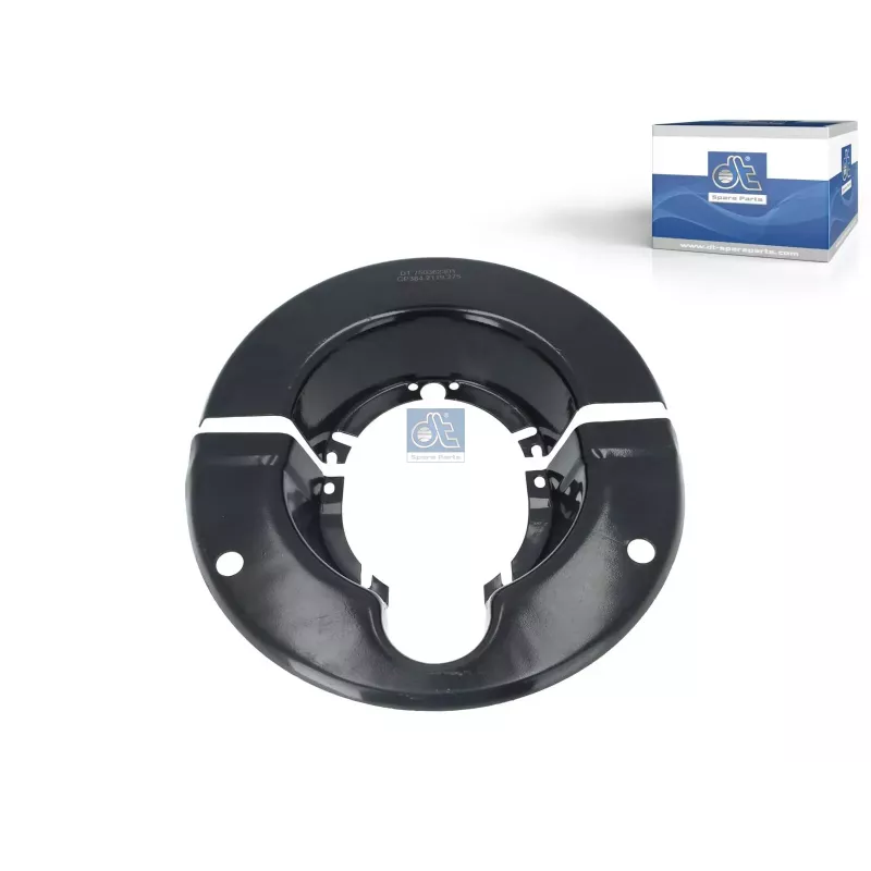 Flasque de frein, d: 164 mm, D: 385 mm, H: 74 mm Pour Meritor Essieux - 21209705-6